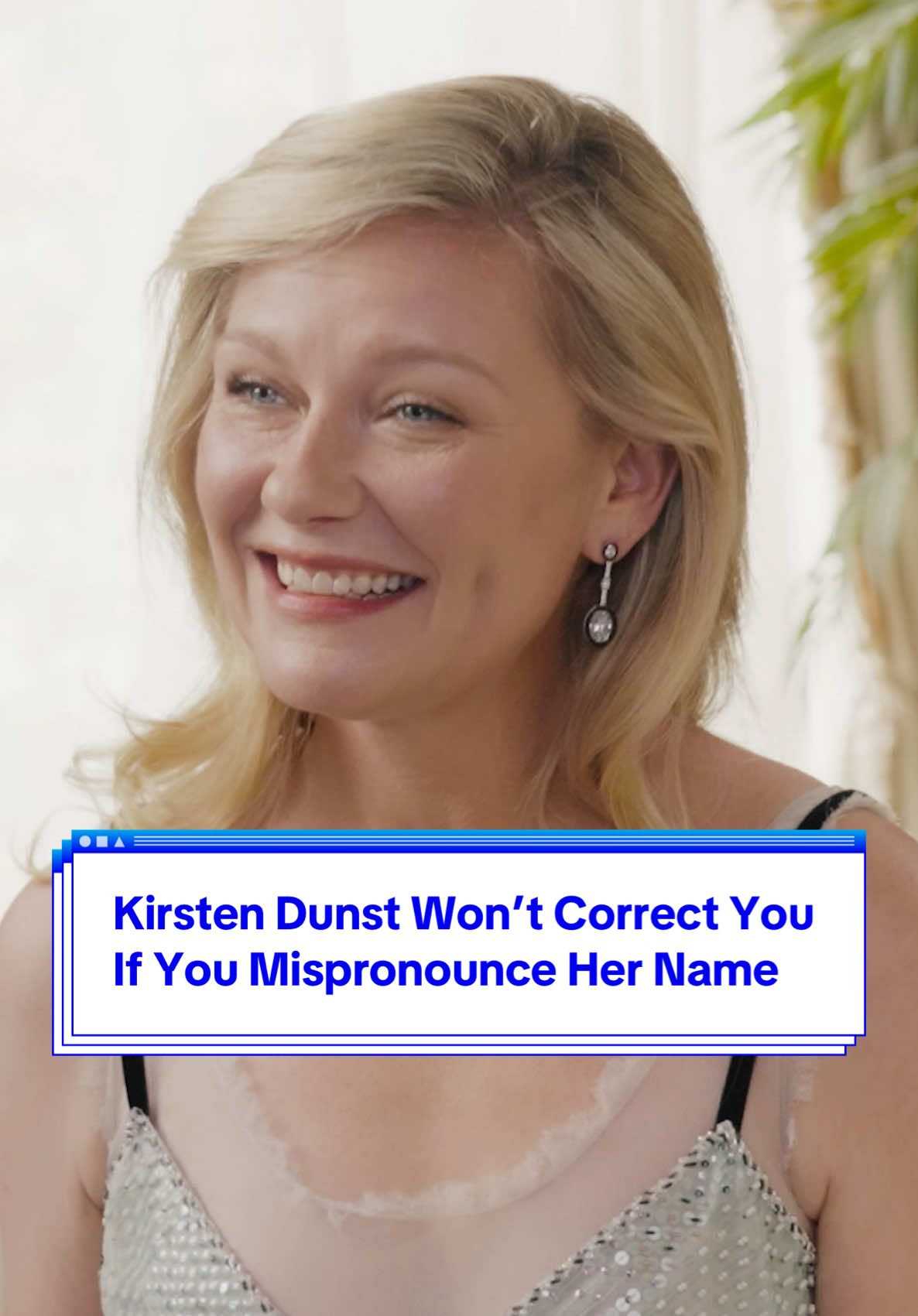 You don’t have to call #KirstenDunst by her name—she’s heard it all, and she’s far too gracious to correct you. #CommonCourtesy #TownAndCountry 