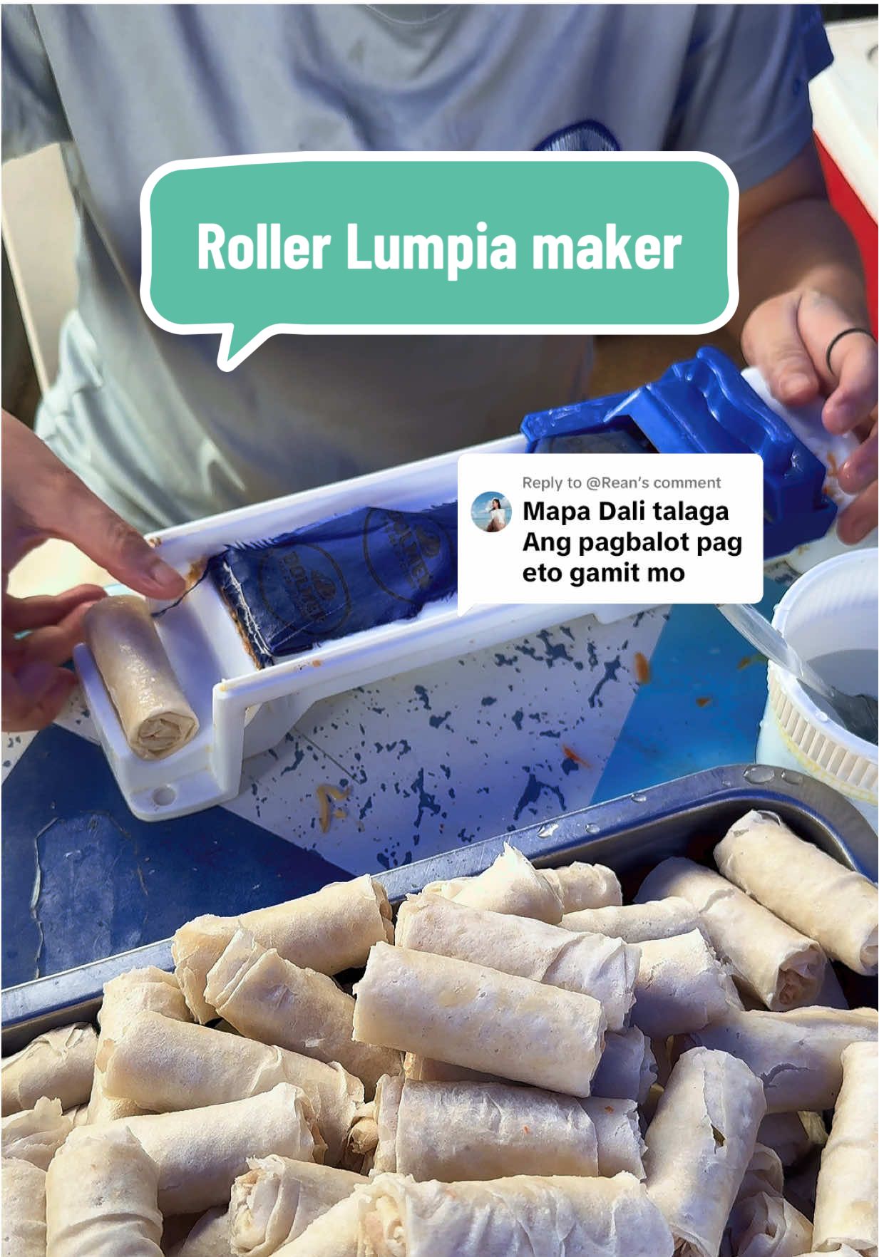 Replying to @@Rean sisipagin ka gumawa ng lumpia mii kapag Ito gamit mo #quality #affordable #lumpiamaker 