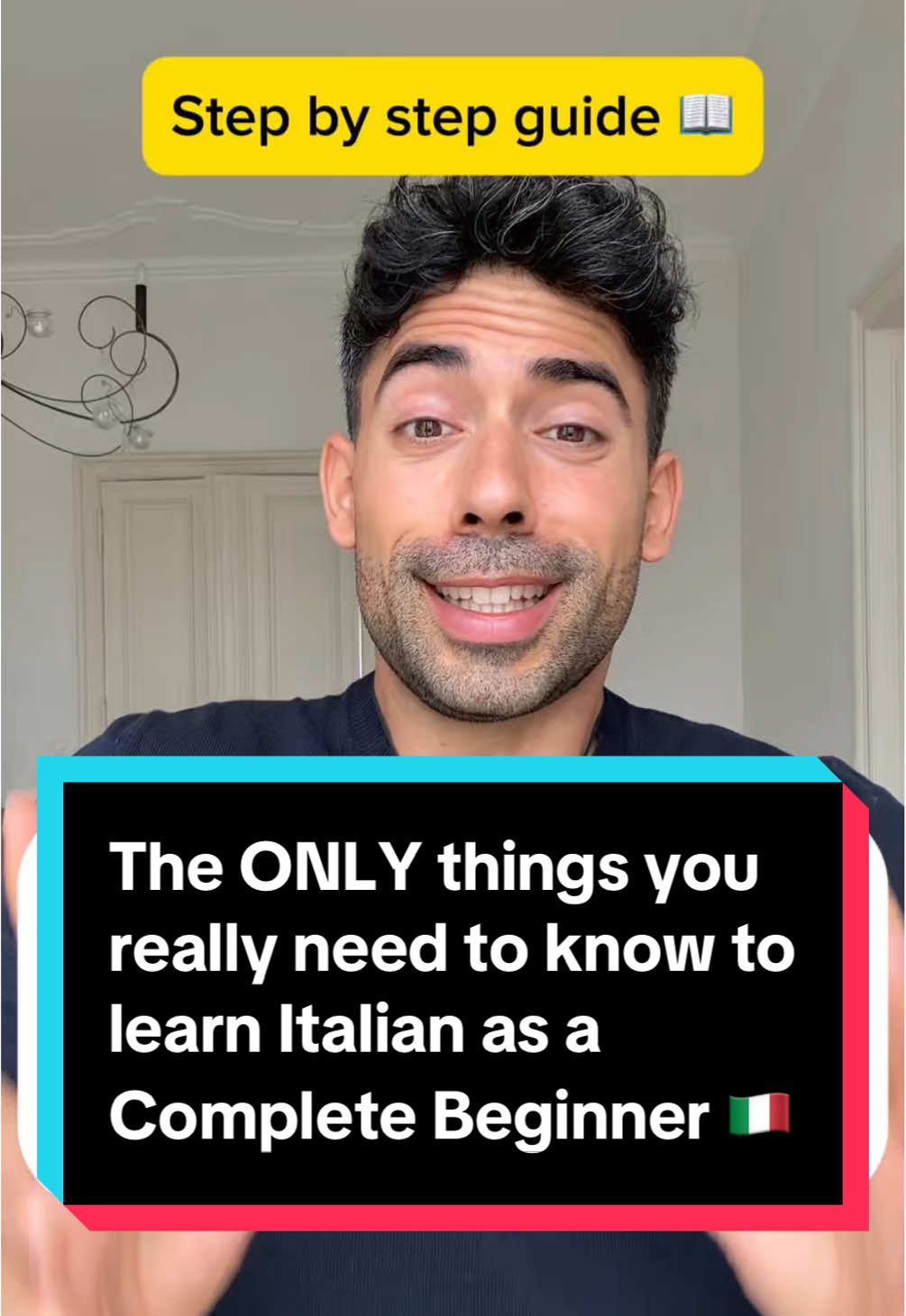 The ONLY things you really need to know to learn Italian as a Complete Beginner 🇮🇹 #italian #italiano #learnitalian #speakitalian #languagelearning 