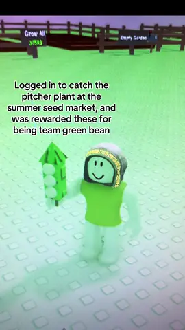 #growagarden🥒🌶🍅 #gag #teamgreenbean #greenbeanoutfit #jandel 