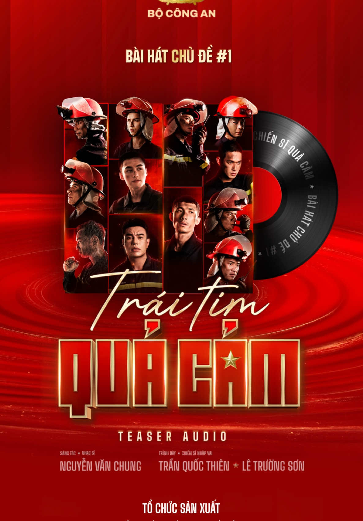 [TEASER AUDIO] 🎶 BÀI HÁT CHỦ ĐỀ #1 “TRÁI TIM QUẢ CẢM” - Khi thanh âm từ trái tim hướng đến triệu trái tim 🇻🇳❤️‍🔥 Mỗi người Việt Nam đều mang trong mình một TRÁI TIM QUẢ CẢM, nơi nhắc nhớ chúng ta về lối sống đúng, sống đẹp và sống vì Tổ quốc 🕊️ “Mồ hôi rơi hoà cùng dòng máu nóng - Những bước chân lặng lẽ âm thầm chìm dần vào đêm đen Để đổi lấy từng nụ cười, ánh mắt - Chỉ mong quê hương yên bình, vang hoài tiếng hát”  🫡 Chiến Sĩ Quả Cảm mang trong mình khao khát tái hiện hình ảnh người chiến sĩ Công an nhân dân 