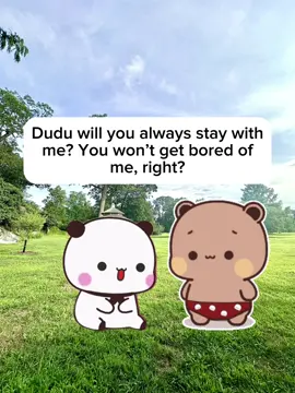 With each other, forever will never feel long enough 💫🥰 #CapCut #bubu #bubududulove #dudu #bubududuforever 
