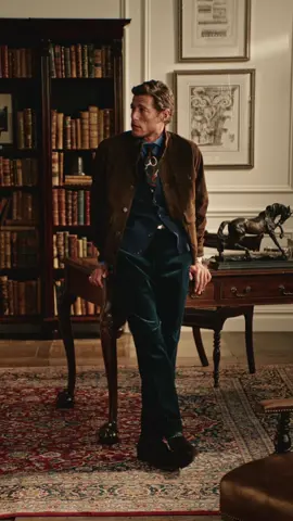 From elevated workwear to evening attire, soft suedes from #PoloRalphLauren create refined sophistication. #PoloRLStyle