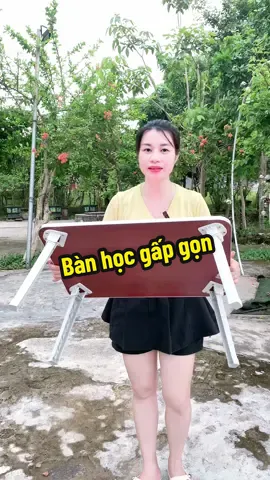 Bàn học gấp gọn #banhocgapgon #banhocgapgonhinhchunhat #giadungtienich #xuhuong 