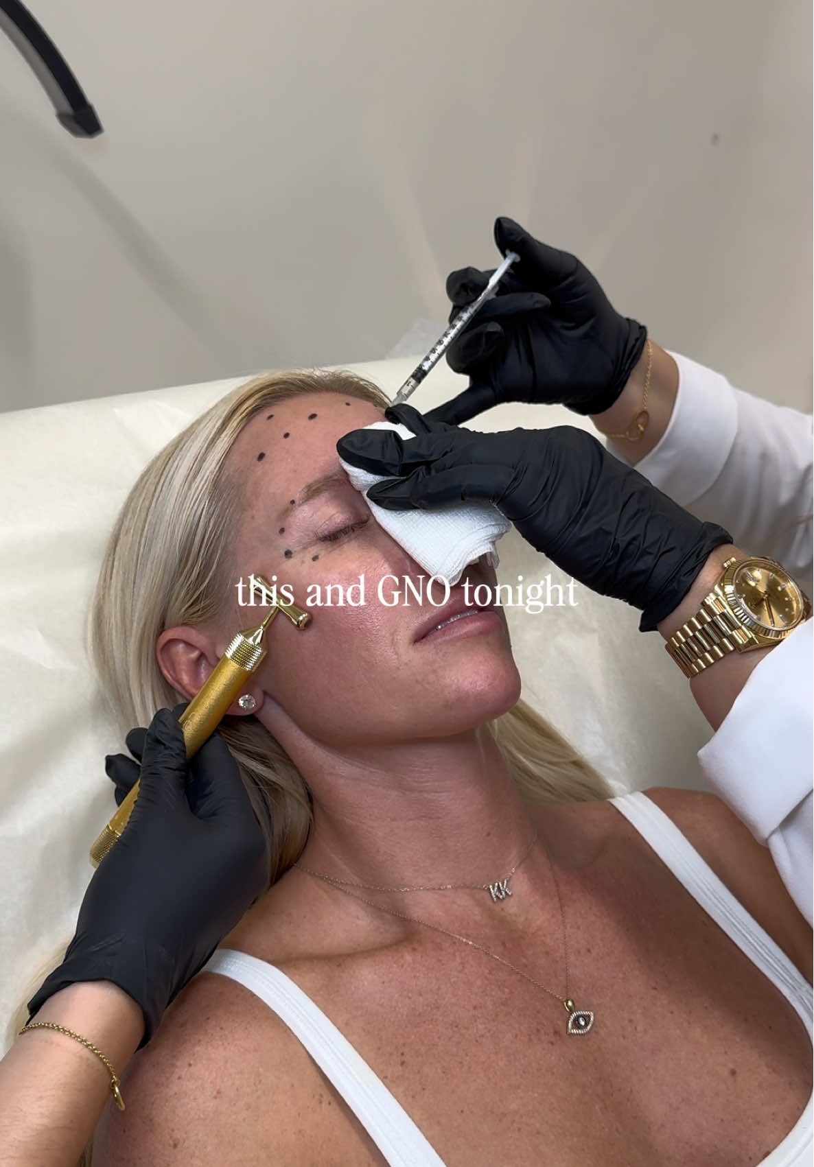 This is how we do GNO prep.  #MiamiMedSpa #BeautyInMiami #BrickellMedSpa #MedSpaMiami #EstéticaMiami          