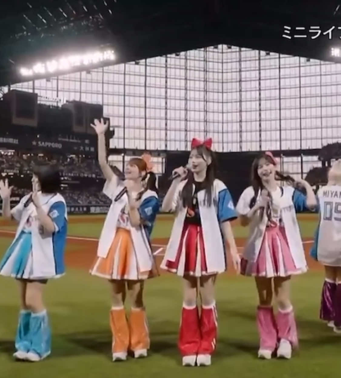 「TOMAKOMAI MIRAI 2025 ファイターズ超夏祭り」 #CANDYTUNE#村川緋杏  #candytune #きゃんちゅー＃きつねダンス #倍倍FIGHT！