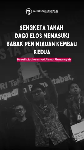 Kemarin warga Dago Elos ramai-ramai mendatangi Pengadilan Negeri Bandung mendaftarkan dan menyerahkan dokumen memori Peninjauan Kembali (PK) kedua berserta biaya panjar pengadilan. Setelah akta keluar PN Bandung akan memberitahukan kepada pihak termohon yaitu Muller Cs dan PT Dago Inti Graha. Proses berikutnya berada di ranah administrasi pengadilan hingga ke MA. Tidak ada batas waktu pasti untuk proses PK di MA. Seluruh pihak diharapkan turut mengawal proses hukum yang menentukan nasib warga Dago Elos. Kawan-kawan bisa membaca informasi lainnya tentang Dago Elos di laman BandungBergerak.id. #DagoElos #DagoMelawan #BandungBergerak #BerceritadariPinggir