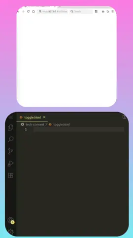 Toggle ON & OFF by✨#htmlcss #programming #fouryou  #sourcecode  #creatorsearchinsights 