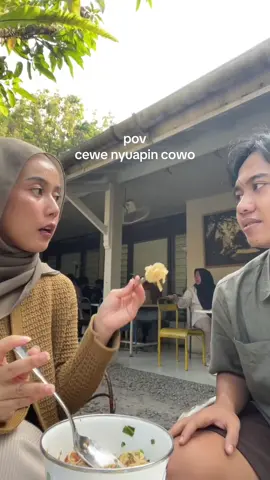 bro pikir princess ini kuda nil  #couple #couplecomedy #makan 