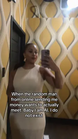This is not real life 😂😂 I am AI. 🥴🤷🏽‍♀️