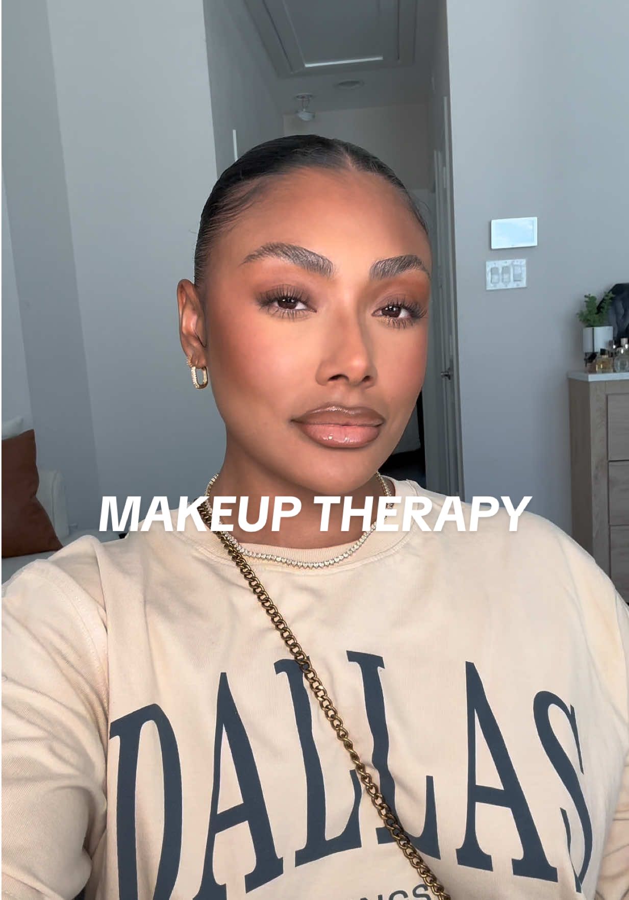 Posting more makeup vids! I miss doing these and trying new makeup products.  Products used:  @DanessaMyricksBeauty Water to Powder serum, blurring balm and blush in Golden Hour @TIRTIR Inc. Mask Fit Red Cushion 33N @milkmakeup Sculpt Stick in Simmer  @YSL Beauty All Hours Hyper Bronze 05 and Lash Clash water proof mascara  @Westman-Atelier Concealer in T1 @Juvia’s Place Luxe Liner in So Rare and Beautiful Big Lip in Send Nudes @Anastasia Beverly Hills Satin Lipstick in Honey Taupe  #makeuptutorial #makeup #makeuptransformation #beautyinfluencer 