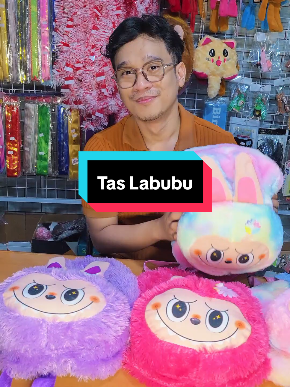 tas ransel anak anak boneka labubu dengan kapasitas besar dan cukup untuk bawq perlengkapan anak sekolah #taslabubu #tasanak #tasboneka 