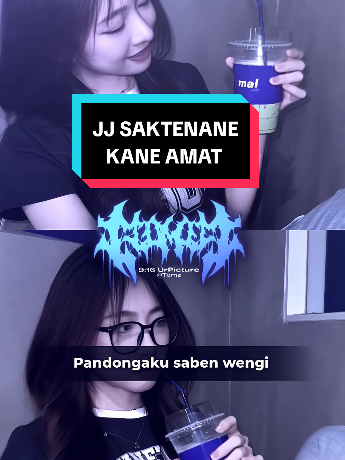 JJ LIRIK 1 FOTO | DJ SAKTENANE | VER TEMPLATE KLIK LOGO👆 #jjkenyal #jjkane #trend #presetalightmotion #CapCut 