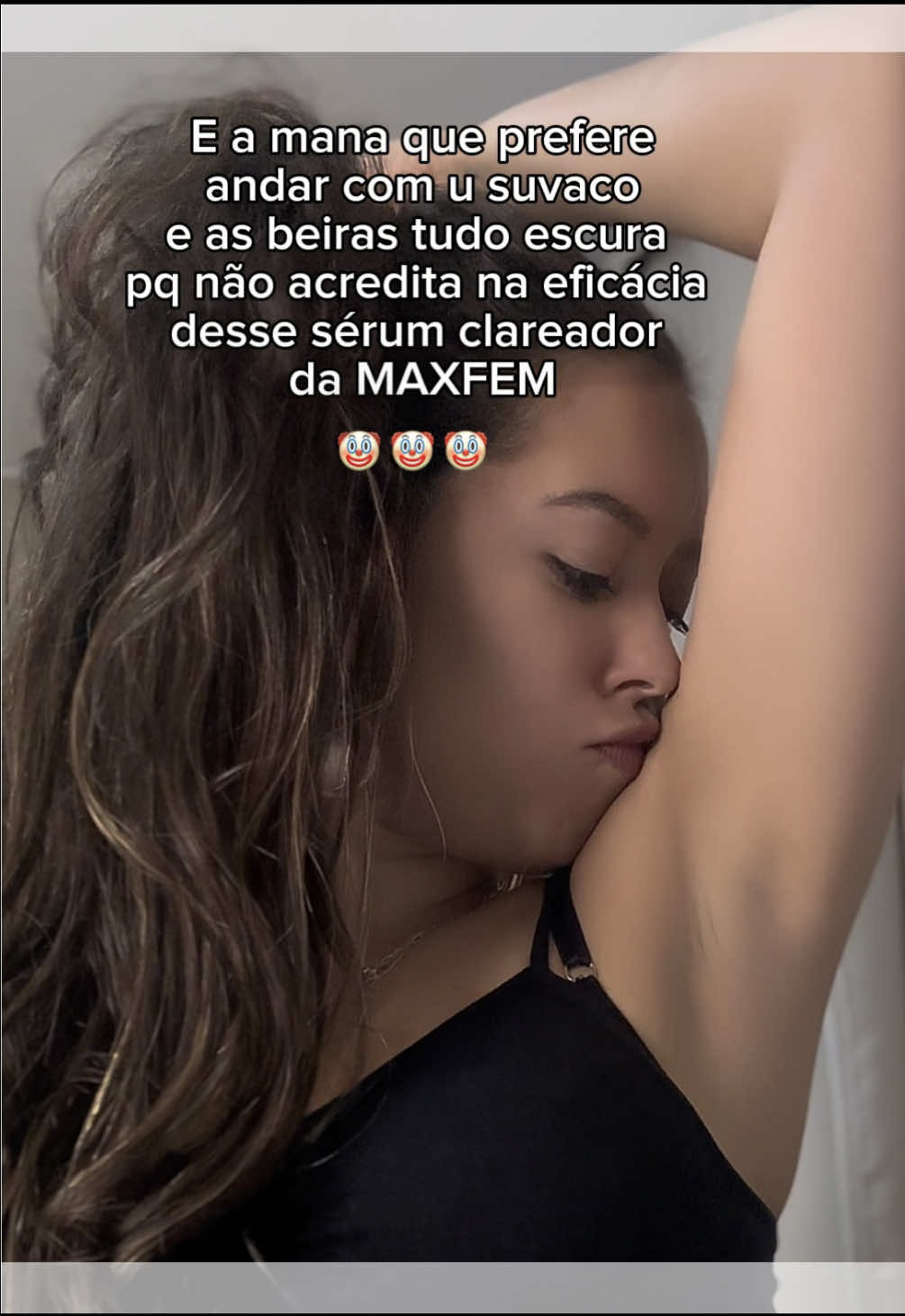 Sérum clareador de axilas da MAXFEM #axilas #axilasescuras 