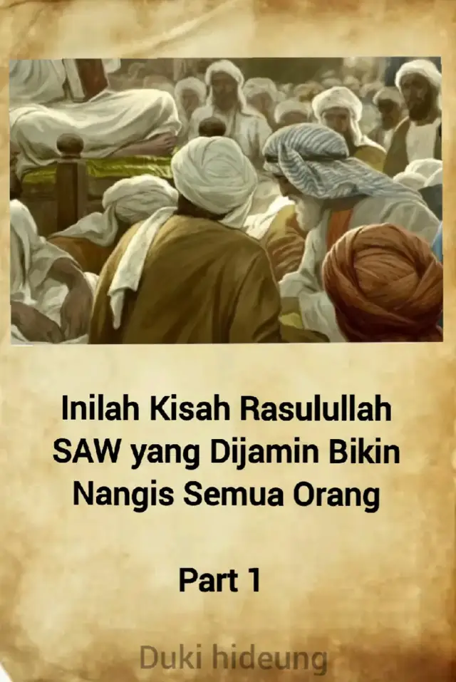 Saat itu baginda Rasulullah telah jatuh sakit agak lama, sehingga keadaan beliau sangat lemah. Pada suatu hari, Rasulullah SAW meminta Bilal memanggil semua Sahabat datang ke Masjid. Tidak lama kemudian, penuh lah Masjid dgn para Sahabat. Semuanya merasa rindu setelah agak lama tidak mendapat Taushiyah dari Rasulullah SAW. Beliau duduk dengan lemah di atas mimbar. Wajahnya terlihat pucat, menahan sakit yang tengah dideritanya. Kemudian bersabda: Rasulullah SAW. 