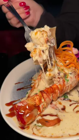 Do yourself a favor and DEVOUR the Lobster Thermidor from @Boca Restaurant Lounge in NYC’s Bronx!! 🦞🧀🔥🤤 Soooo good. #DEVOURPOWER #fyp #foryou #lobster #bronx 