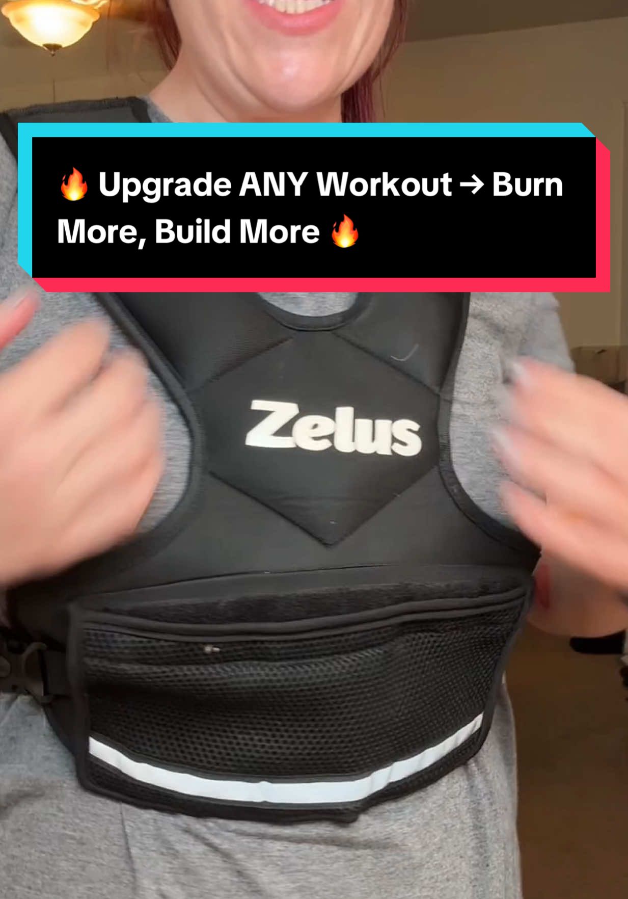 Turn everyday movement into a calorie-torching workout. #creatorsearchinsights #WeightedVest #FitnessJourney #ZelusVest @ZELUS Fitness 