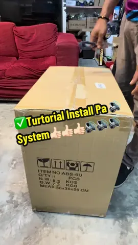 ✅Turtorial Install Pa System
