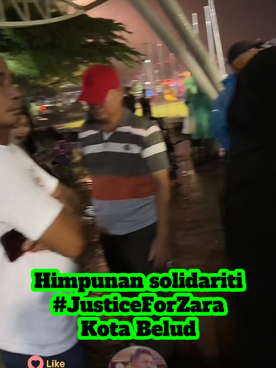 Himpunan solidariti #JusticeForZara Kota Belud