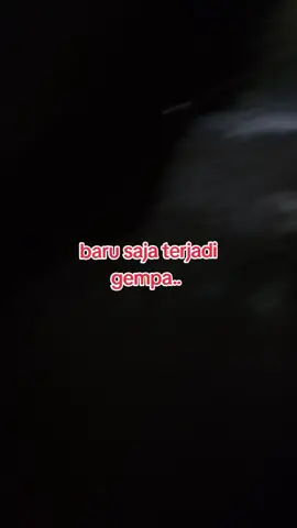#gempa malam ini