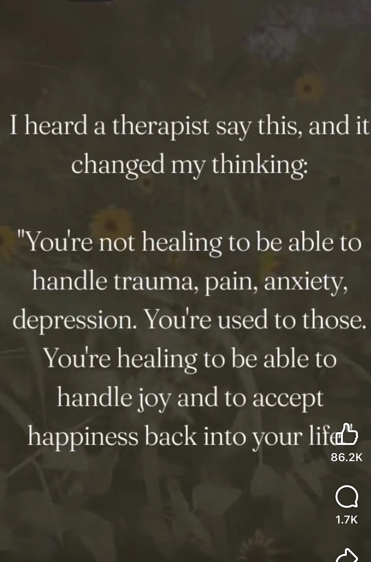 Trauma is real, but it’s the change that’s difficult #fypシ゚viral  #fyp  #viral  #dream  #truama  