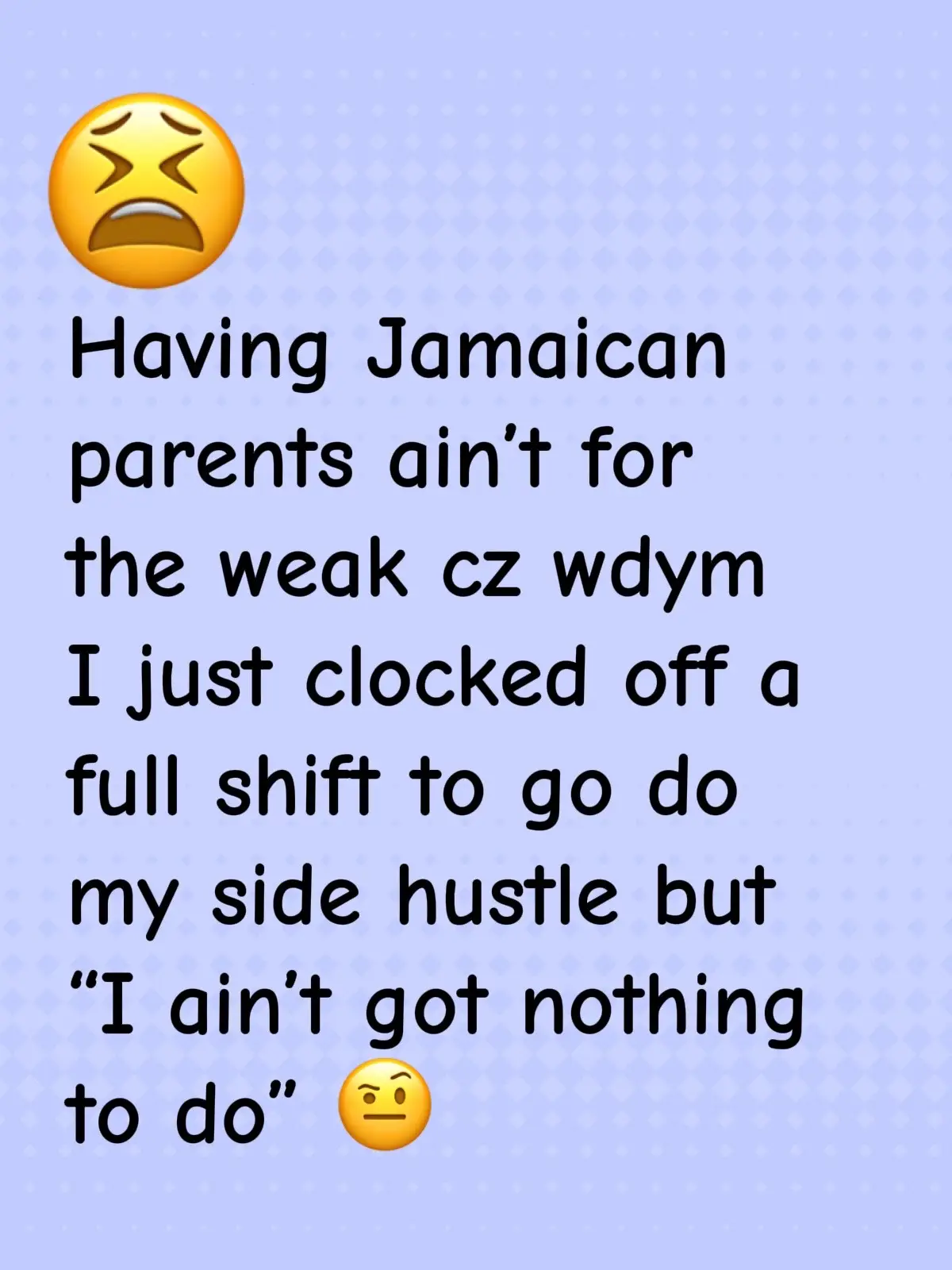 #relatable #jamaicantiktok #caribbeanparents 