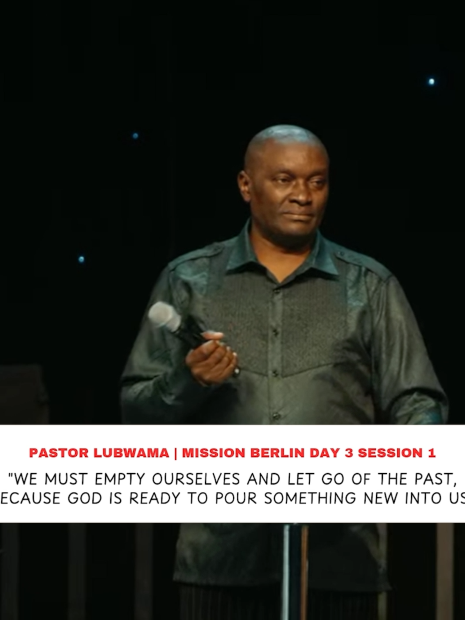We must empty ourselves and let go of the past, because God is ready to pour something new and greater into us #GodIsDoingANewThing #FreshStart #LetGoAndLetGod #NewSeason
