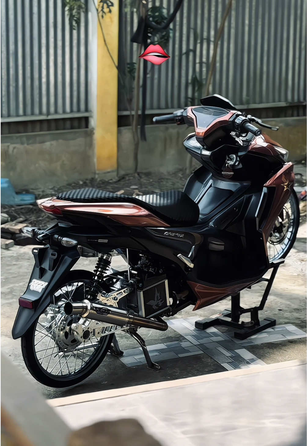 Maap telat #aerox 