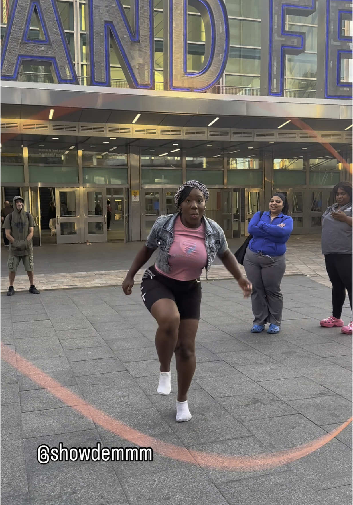 Rosa sat so I could jump, move, and shine freely. #doubledutch #showdemmovement #nyc 