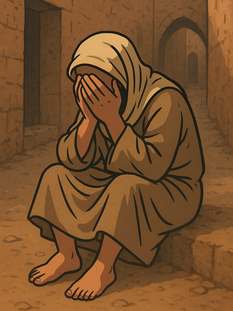 قصة عمر وخشيته من الله 💔 #قصص_الرساله #عمر_بن_الخطاب #الفاروق #قصص_الصحابة 