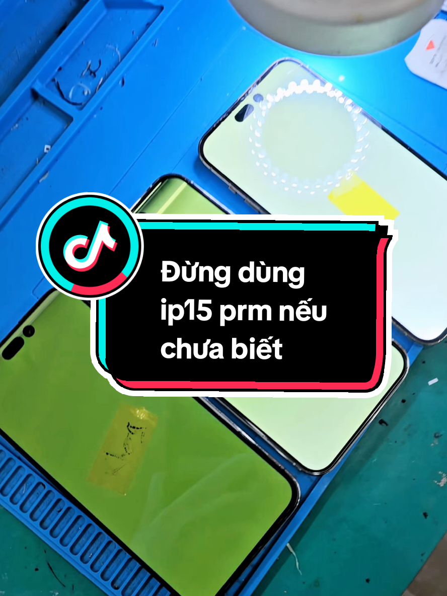 chia sẻ Lý do IP15PRM xanh màn #trend  #education #thanhcongnghe #fixloixanhmanfip15prm #sualoixanhmanip15pm