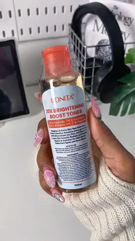 Ang ganda sa face neto mie at mabilis maka whiten ng face dahil sa aplha arbutin #bonita20xbrighteningboosttoner #bonitatoner #toner 