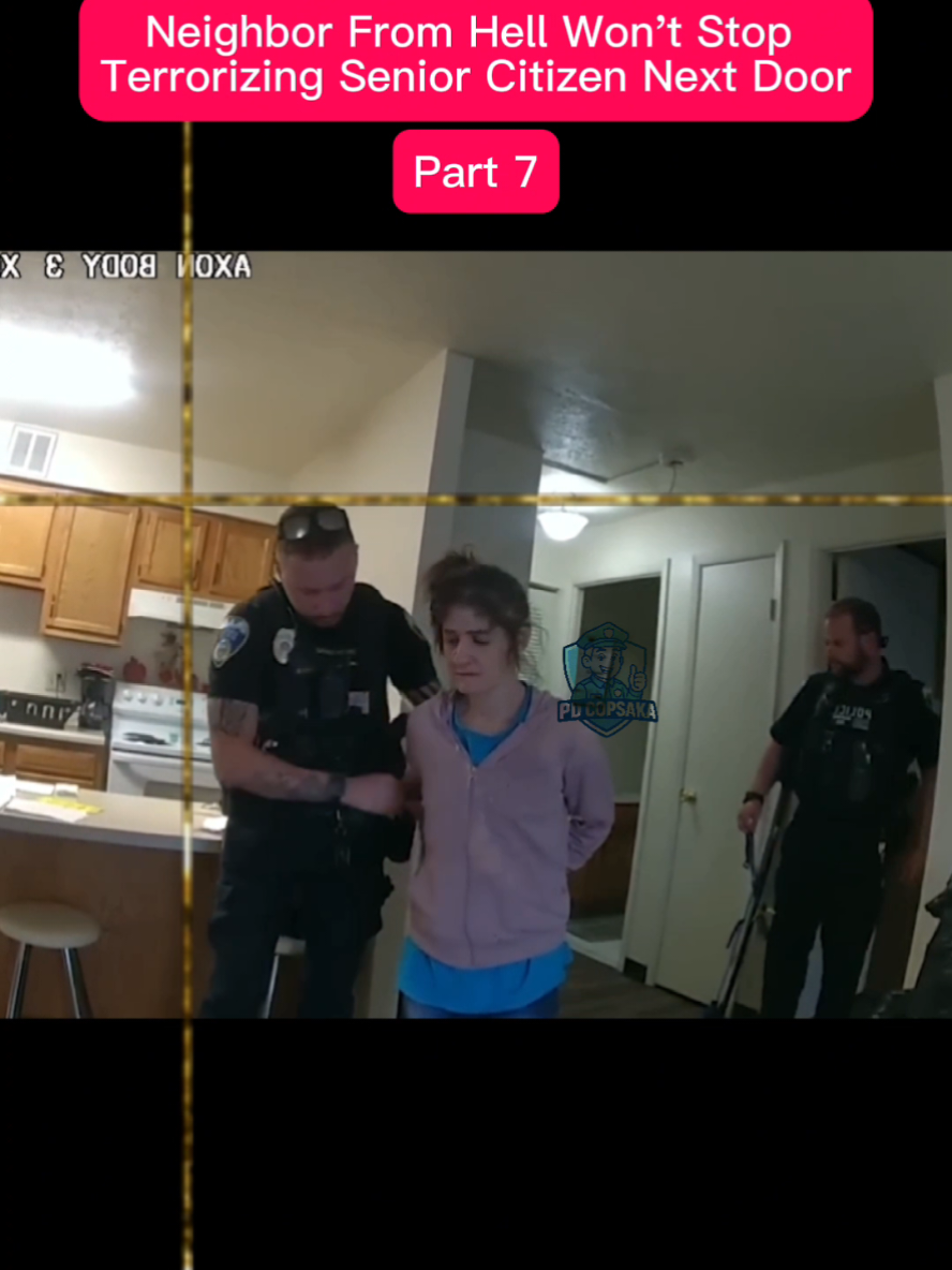 Neighbor From Hell Won't Stop Terrorizing Senior Citizen Next Door #cops #copsontiktok #usa🇺🇸 #police #copstiktok 