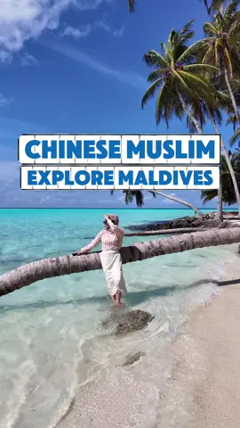 One of most beautiful local islands in Maldives 🇲🇻 this is Day 2 of exploring Maldives with our Chinese Muslim group, today we are at Mathiveri island, which is getting very popular on Chinese social media. Let’s find out the reason. #Mathiveri #chinesemuslim #halfari #Maldives #IslandVibes #HalalTravel 