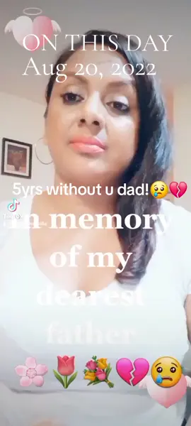 In loving memory of my dearest dad. Five years without u dad😢💔🕊💐 #onthisday  #sipdaddy🕊🥀 