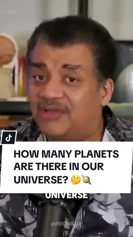 How many planets are there in our universe? 🪐 - - - - #science #space #Astronomy #neildegrassetyson #unitedstates 