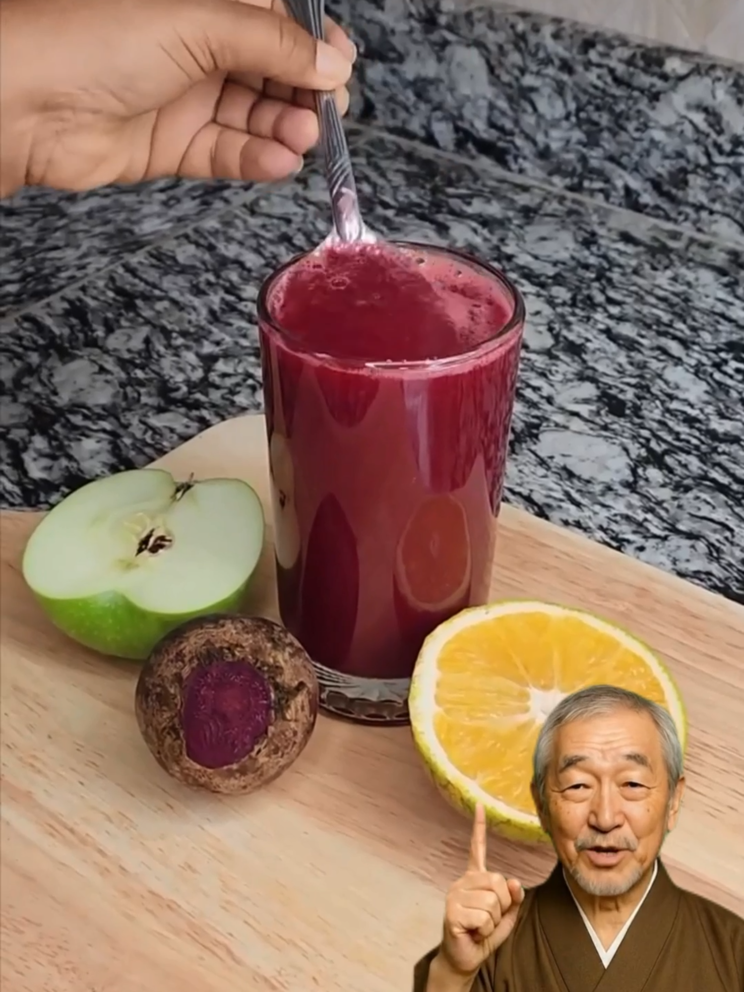 Beterraba, maçã e cenoura: suco que dá energia e fortalece o corpo! 💪 #dicas #saúde #receitas #saudavel #emagrecer