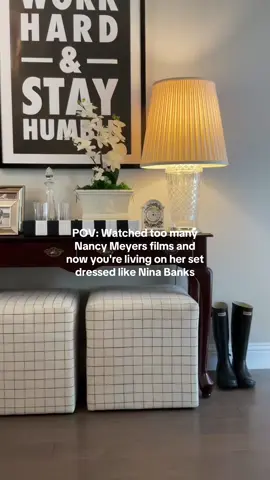 House looking straight out of Father of the Bride and I’m fully dressed like Nina Banks — just waiting for my George Banks to walk through the door with some flowers. #NancyMeyersHome #NancyMeyersAesthetic #CoastalGrandmother #ClassicInteriors #TimelessDesign     
