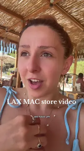 I’m curious if LAX still would have felt the same if she didn’t show going through security and only the store parts #lax #maccoemetics 