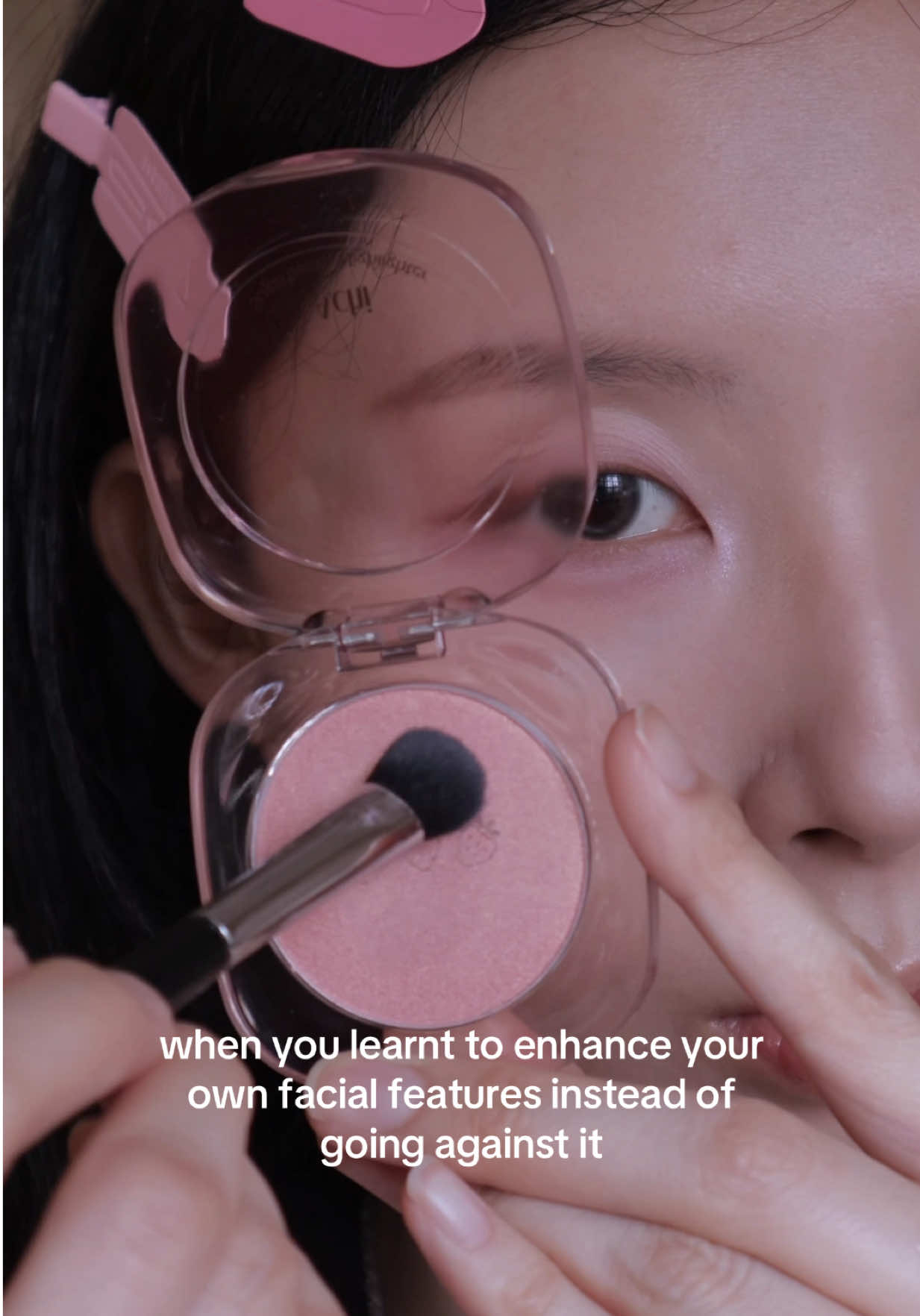 Makeup is to enhance what you already have 💗 #beautytips #schoolmakeup #sgbeauty #makeuptrends #kbeauty 