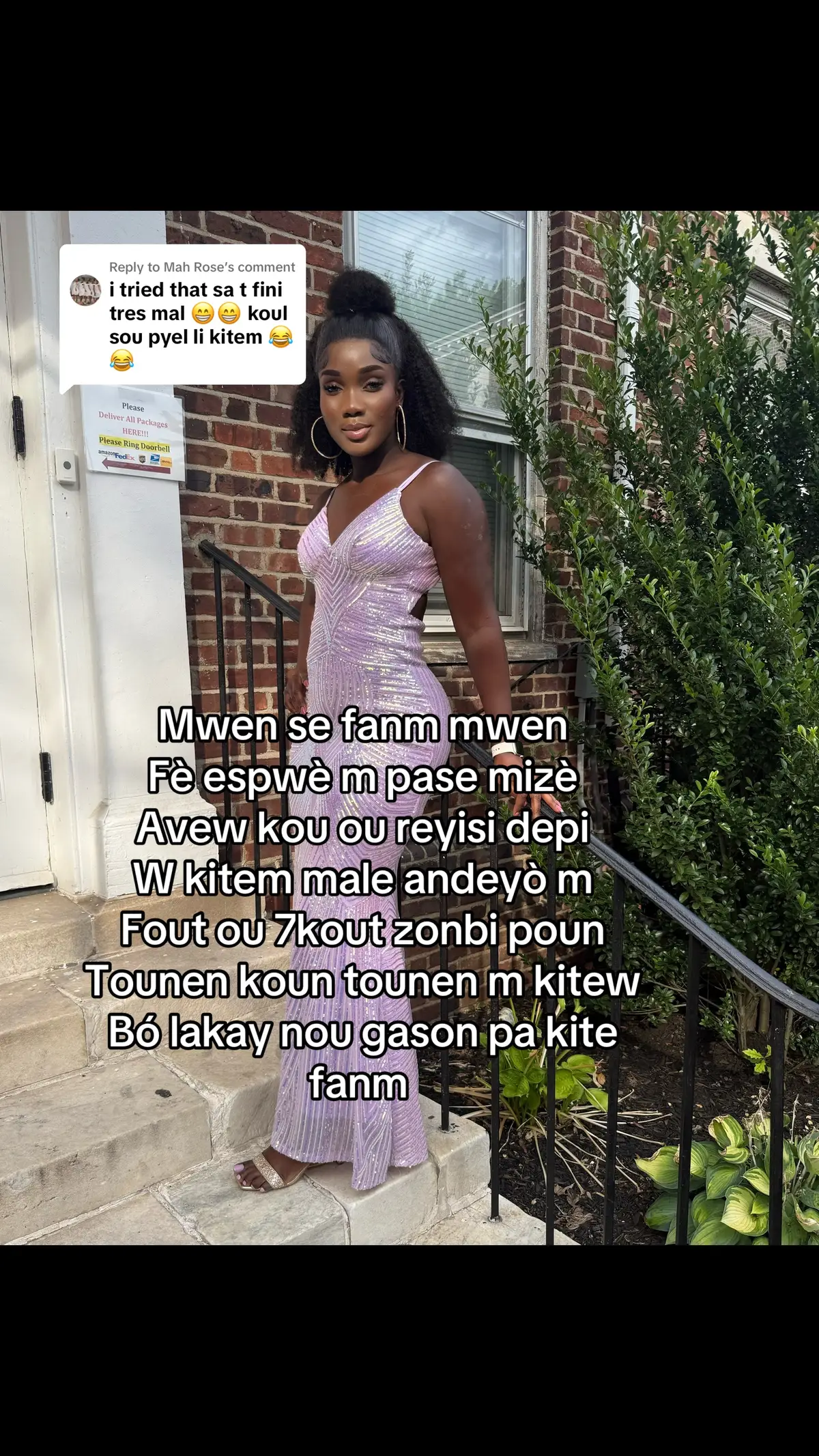 Replying to @Mah Rose #haitiancomedy #fentysuperbrandday 
