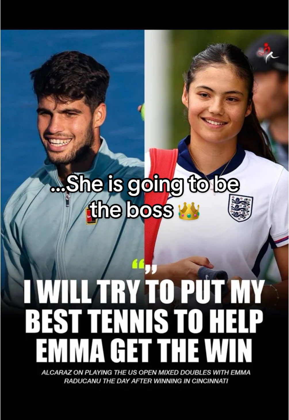 #emmaraducanu #carlosalcaraz #tennis #alcaraz #raducanu #tennistiktok #viral #trend #foru #foryou #foruyou_page #trending #tennislegend #fyp #USOpen #usopen2025