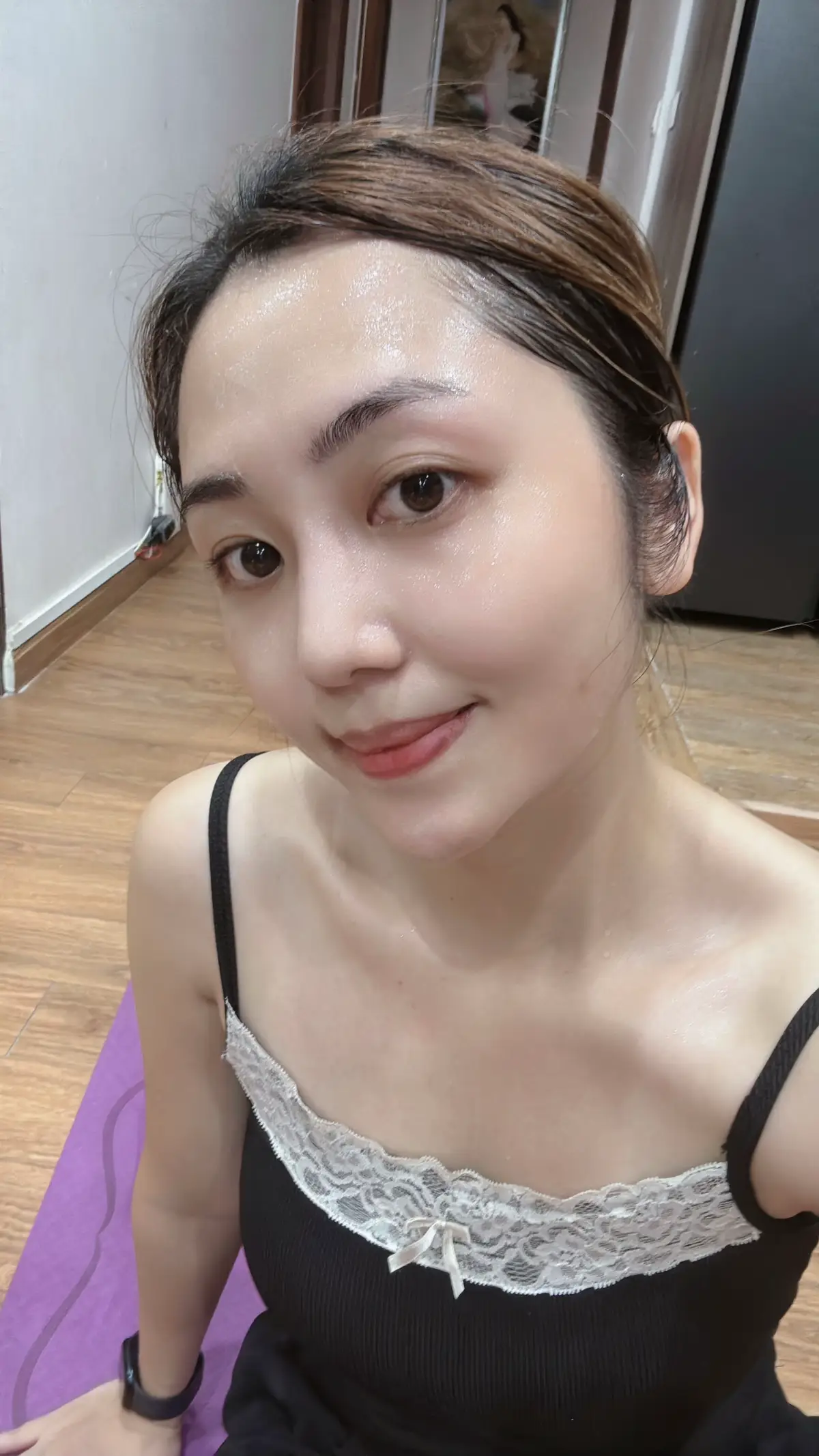 Mỗi giọt mồ hôi là một lời hứa với chính mình. Tập luyện không phải để đẹp hoàn hảo, mà để yêu bản thân hơn mỗi ngày.! 💪🏻😚❤️