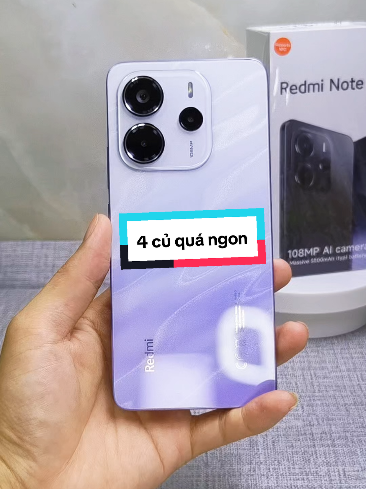 phân khúc 4 củ thì ngon quá anh em ạ #dienthoai #redminote14 #xuhuongcongnghe 