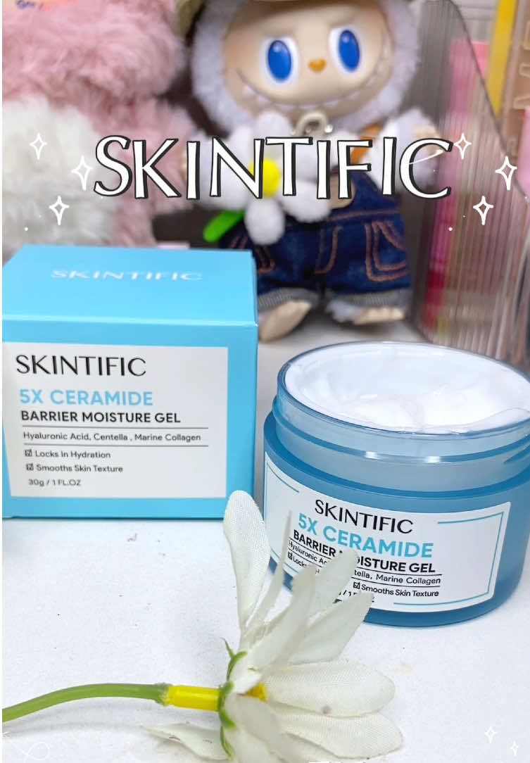 ใครมองหามอยเจอไรเซอร์ดีๆมากู้ผิวต้องตัวนี้เลย SKINTIFIC 5X CERAMIDE BARRIER MOISTURIZER GEL 30G เซราไมด์ 5X ฟื้นฟูผิวเร่งด่วน ใช้ดีมากต้องลองแล้ว ##มอยส์เจอไรเซอร์##skincare##รีวิวบิวตี้##moisturizer##ของดีบอกต่อ
