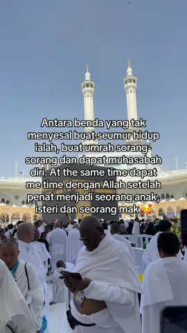 Rasa bersyukur sangat bila pertama kali buat Umrah, suami bagi izin untuk ikut agency dan pergi sorang-sorang. Perasaan tu tak dapat nak describe 🥰 #umrah #growmyaccount #makkah #insafftraveltours #fyp 
