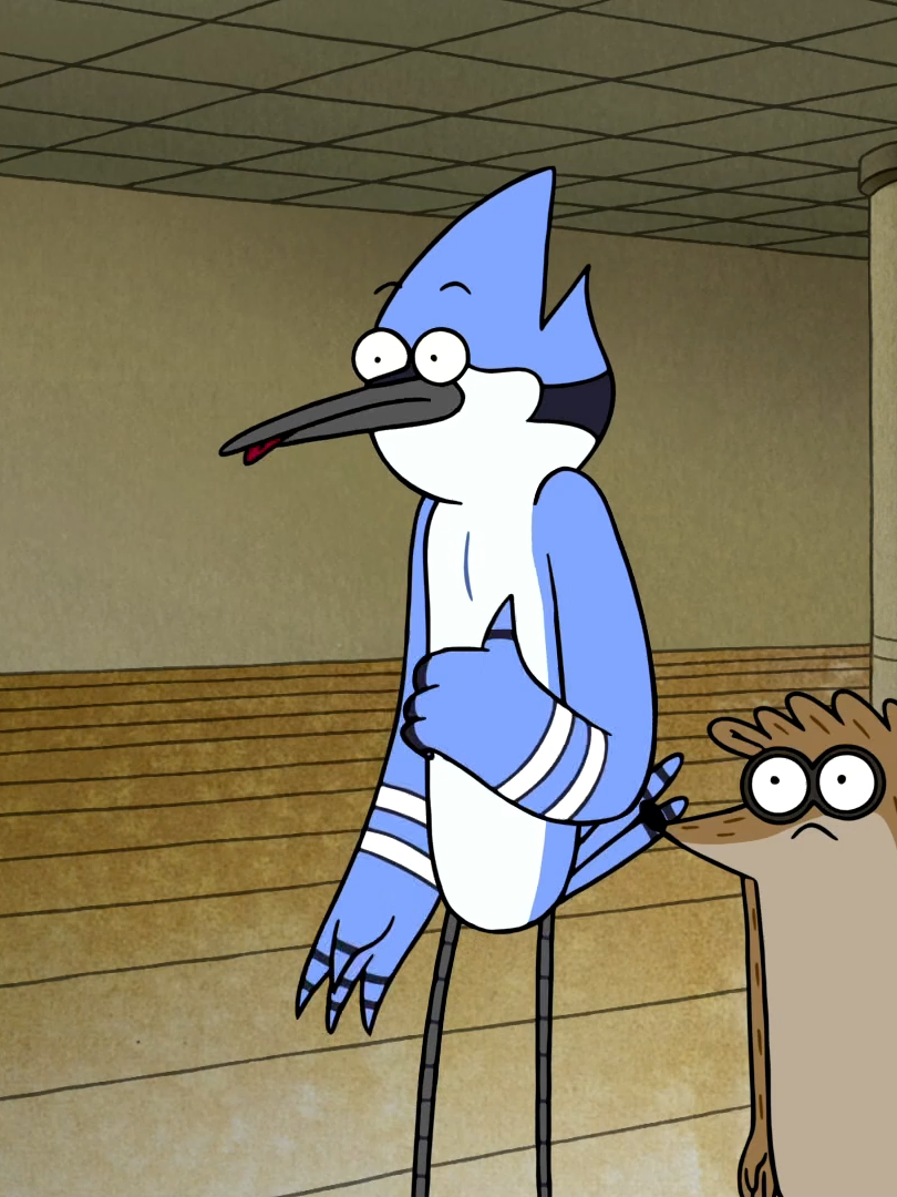 guess who downloaded regular show #regularshow #regularshowedit #mordecaiandrigby #cartoon #cartoonnetwork