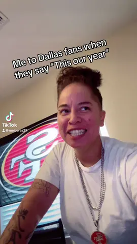 Found this classic in my phone, It’s from last year but it applies to every year for the Dallas Cowboys 😂😂😂 #bangbangninergang #melperez29 #fyp #49ers #49ersfaithful 