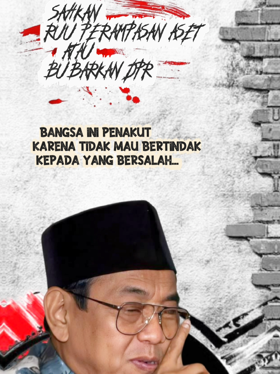 Bangsa PENAKUT !!! #gusdur #tikuskantor #bubarkandpr #sahkanruuperampasanaset #fyp 