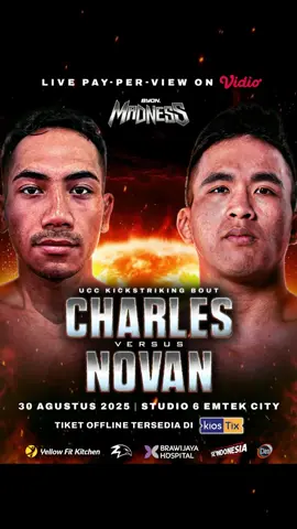 KITA AKAN SALING PUKUL DI BYON MADNESS NANTI‼️ F2F CHARLES EBU VS NOVAN KAUNANG UDAH TAYANG PREMIERE DI YOUTUBE CELLOSZXZ!! #byoncombat #byonsports #byonmadness 